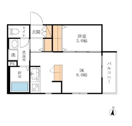 フォレスト豊岡の物件間取画像